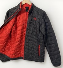 Boys The North Face Quilted Nylon Primaloft Thermoball Jacket Sz Large 14/16