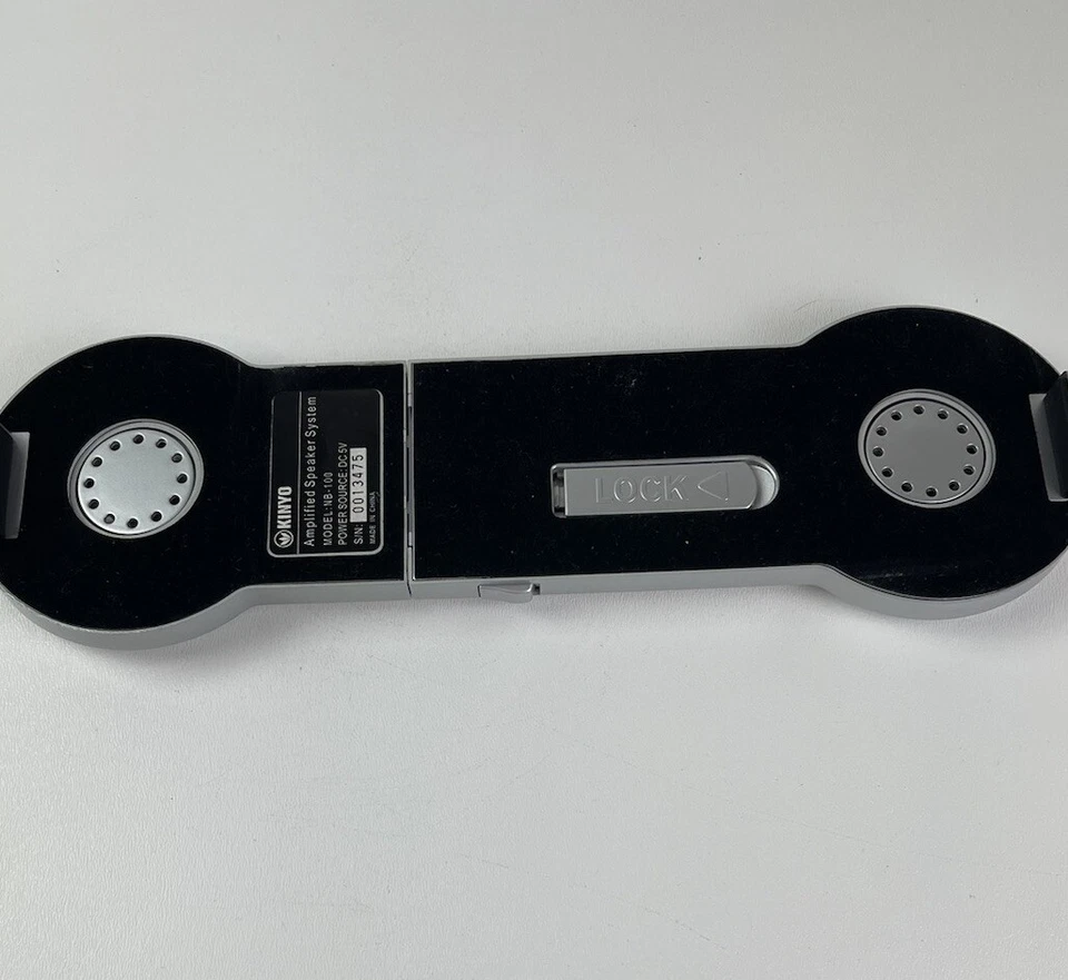 Kinyo Portable Sound Amplified Speaker System Silver  NB 100 - Image 4 of 4