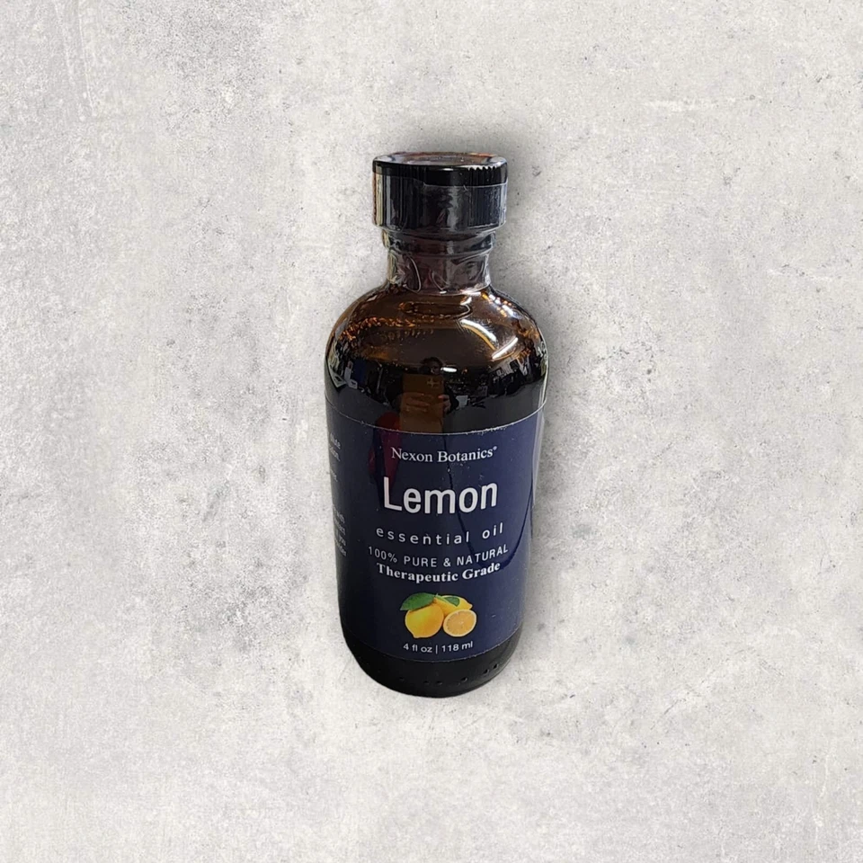 Nixon Botanics Lemon Essential Oil 100% Purely Natural Therapeutic Grade 4oz - Image 2 of 4