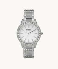 Fossil Jesse Three-Hand Wrist Watch for Women - Stainless Steel 