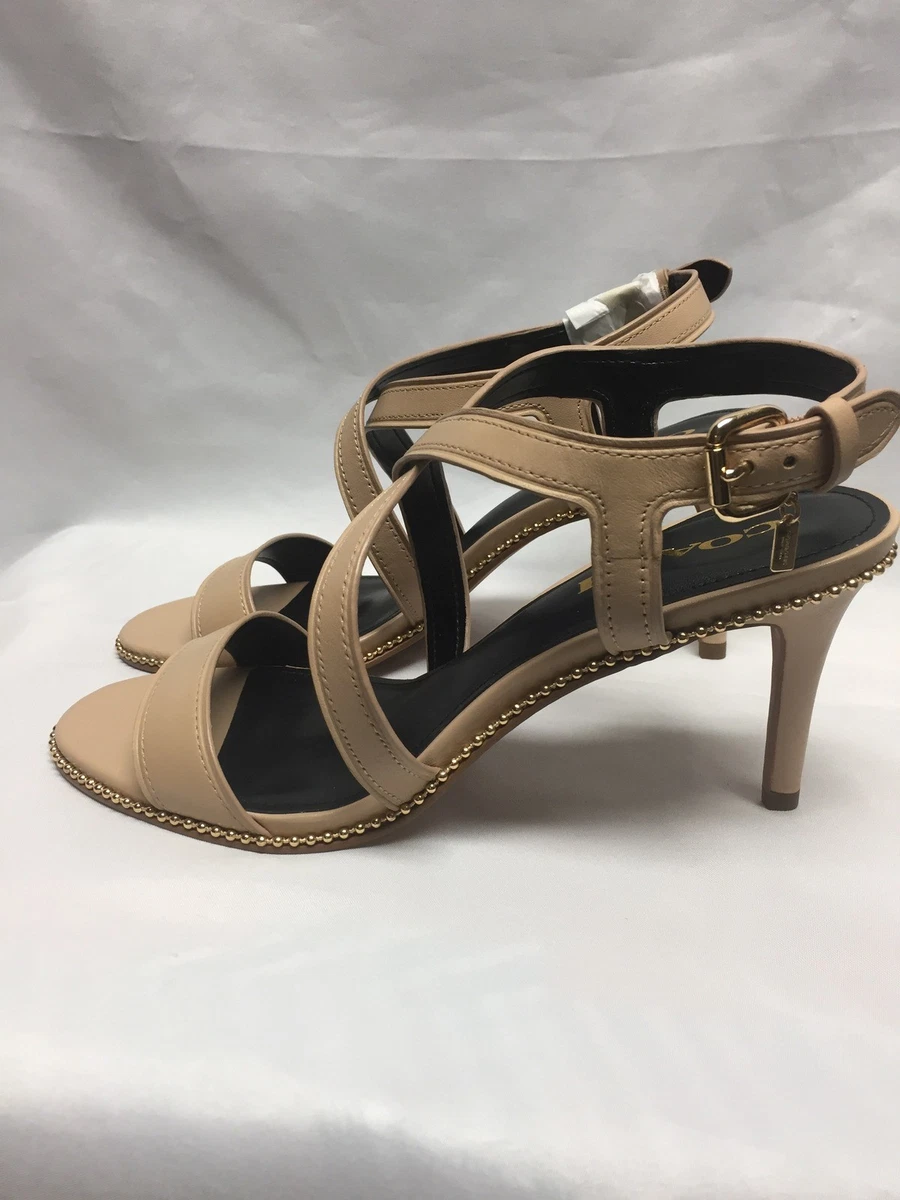 Coach Wendi Dress Sandals A01773 Beachwood NIB 10M