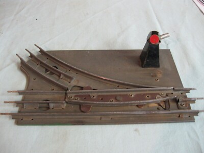 Marx 027  3-Rail Model Train Manual Switch Right Hand