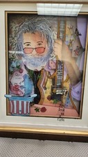 Jerry Garcia Grateful Dead  3D Art Jean-Pierre Weill 34/35