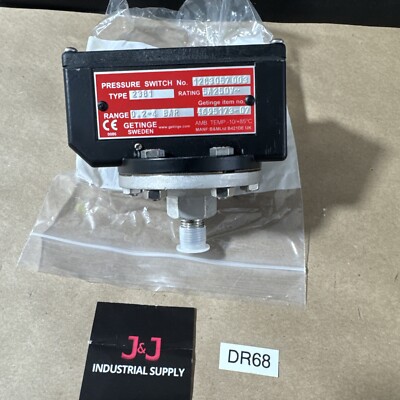 New Getinge Pressure Switch 4695173-07 Type 2381 0.2-4 Bar