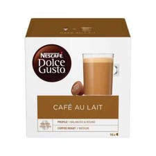 Nescafe Dolce Gusto Cafe au Lait Coffee Capsules (Pack of 48) 12235939 Z 0.37 per lighter
