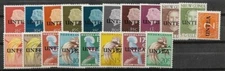 INDONECIA WEST IRIAN UNTEA MNH  uncontrolled overload measure 1962 to 63  VF