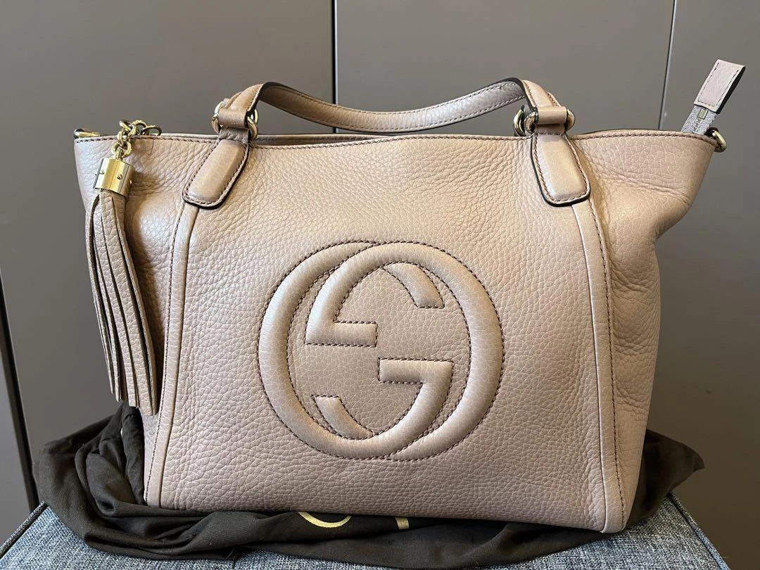 GUCCI Soho 2WAY sac fourre tout sac à bandoulière #PC148F
