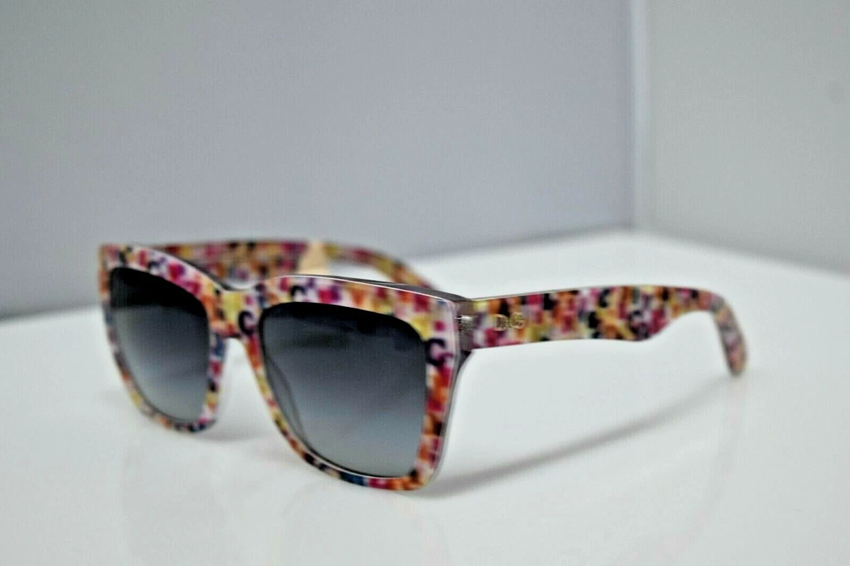 Dolce Gabbana D G Multicolor Letter DG3080 1975 8G 56 17 140