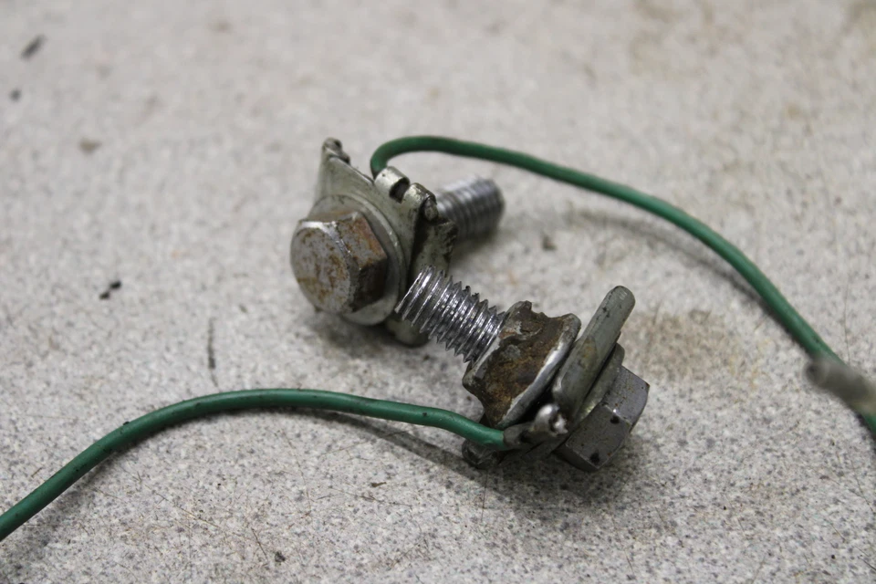 Honda CL125S 1973 Scrambler soportes de faros tierra D13-4073.PT Foto 2 de 4