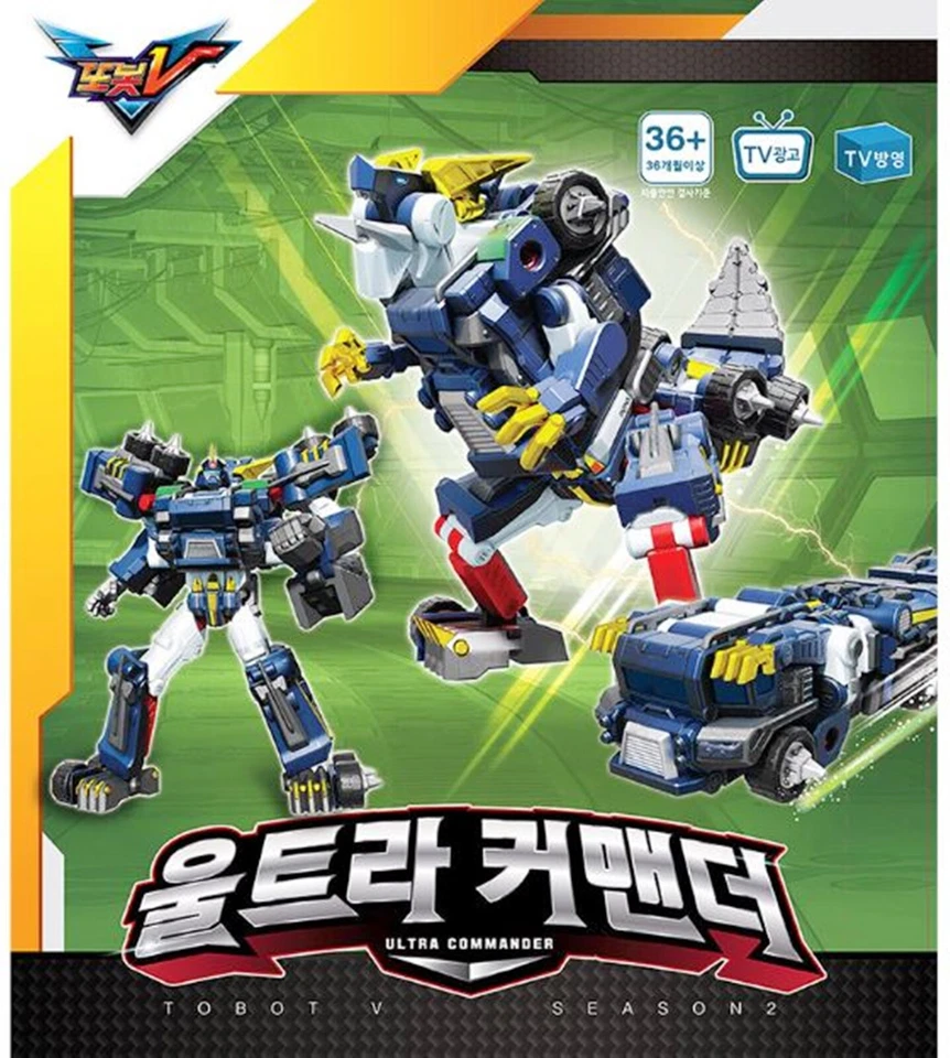 TOBOT V 2020 ULTRA COMMANDER Transformation Beast Car Transformer Robot Toy New - Image 3 of 4