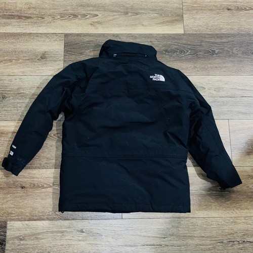 The North Face Boys HyVent 550 Down Parka Jacket Black No Hood Size Small 7-8 - Picture 4 of 7