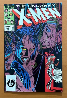 Uncanny X-Men #220 (Marvel 1987) VF comic.
