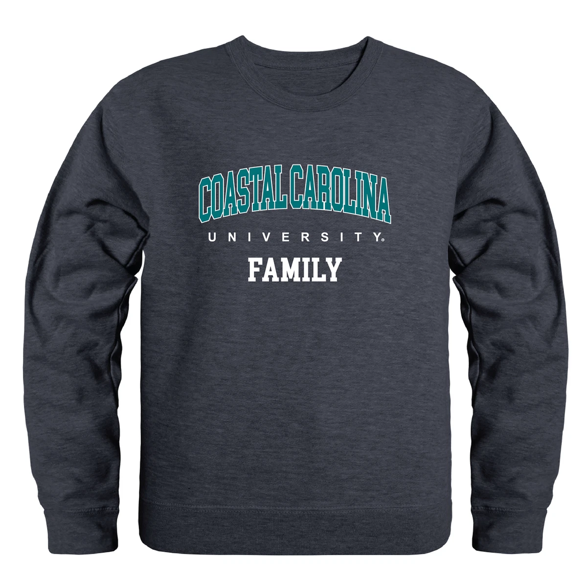 Coastal Carolina University Chanticleers CCU Family Crewneck Sweatshirt Sweater