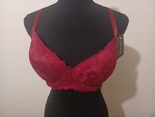 Fredericks Of hollywood burgundy bra new with tags thirty sixty D