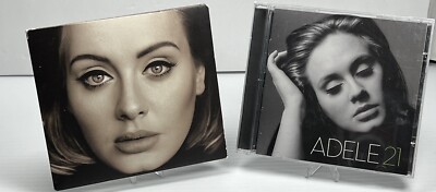 ADELE 2-Album Bundle: ''Adele 21'' & ''Adele 25'' Pop-Soul Music CDs