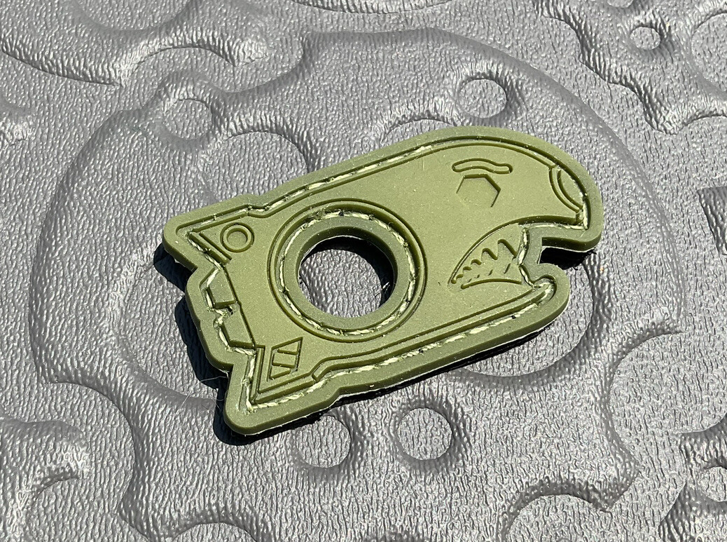 Notorious EDC OD Green Beer Bomb Rangers Eye RE Patch EDC Playge