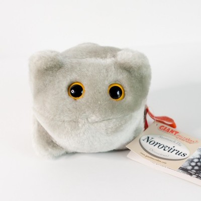 Norovirus 4'' Plush Giant Microbes Stomach Flu New with Tags