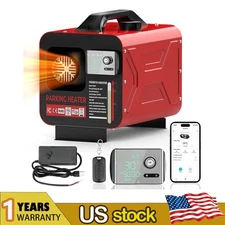Diesel Air Heater for shops bluetooth & 110V AC Adaapter APP Remote Control