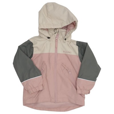 Kuling, Allwetterjacke, Mädchen, Größe: 92, Pink/Grau/Beige #Sgh