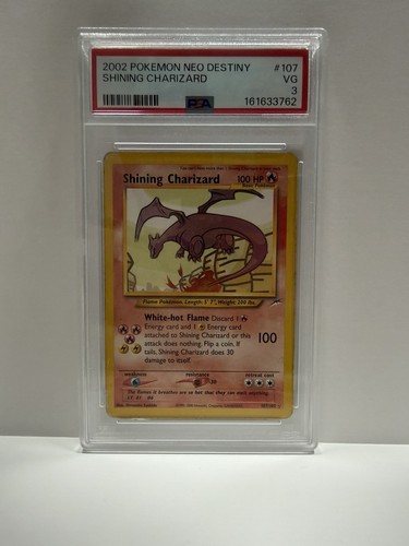 Shining Charizard (Unlimited) graded PSA 3 for sale on eBay