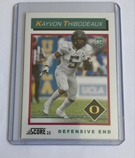 2022 Score - 1992 Throwback Rookie Kayvon Thibodeaux #TB7 (RC)