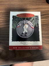 Hallmark  Babe Ruth  Ornament 1st In Baseball...