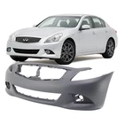 2010-2013 Infiniti G37, G25, Q40 Primed Front Bumper Cover IN1000246 FBM221NF0H
