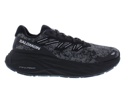 Salomon Aero Glide 2 Mens Shoes Size 10, Color: Black/Phantom/Ghost Gray