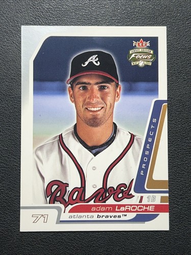 2003 Fleer Focus Jersey Edition Adam LaRoche #167 card