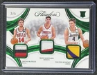 MATAS BUZELIS REED SHEPPARD KNECHT 2024-25 FLAWLESS TRIPLE PATCH EMERALD RC 2/5