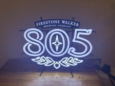 FIRESTONE WALKER 805 LED BEER BAR SIGN MAN CAVE GARAGE DECOR LIGHT NEW LARGE VER