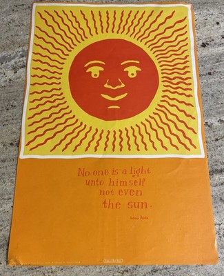 Vintage 1968 Patricia Ellen Ricci Argus Inspirational Poster (18.5  x 12.25 )