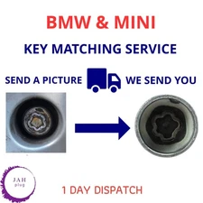 SECURITY MASTER LOCKING WHEEL NUT KEY BOLT MATCHING SERVICE UK FOR BMW & MINI
