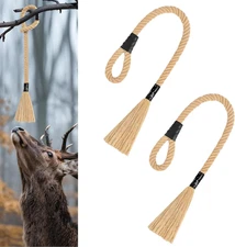 Deer Scent Rope,31 Inch Mock Scrape Rope Hanging Anywhere, Cotton Highly Absorbe