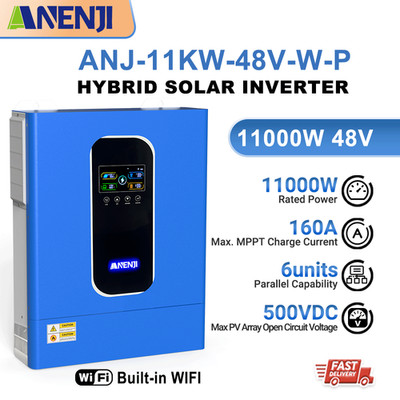 11000W 6200W 5000W 4200W Hybrid Solar Wechselrichter On Grid Off Grid MPPT 500V