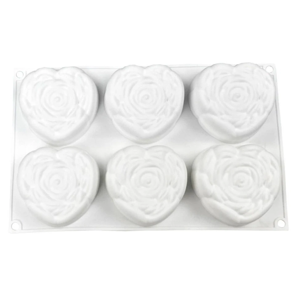 2pcs Silicone Chocolate Mold Silicone Baking Mold Cake Making Chocolate Baking - Image 2 of 4