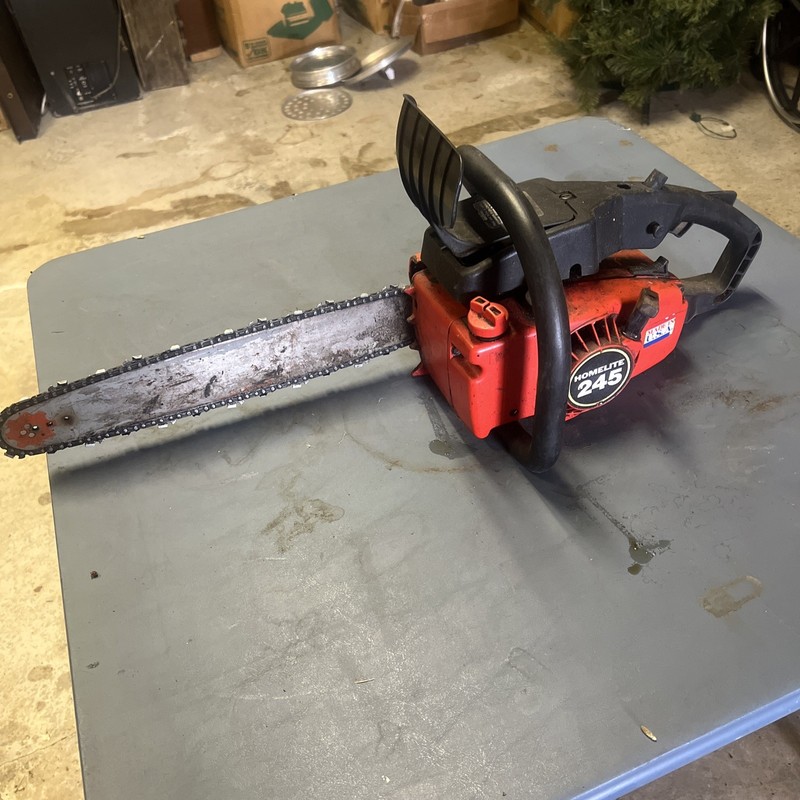 Homelite 245 Chainsaw For Parts or Repair