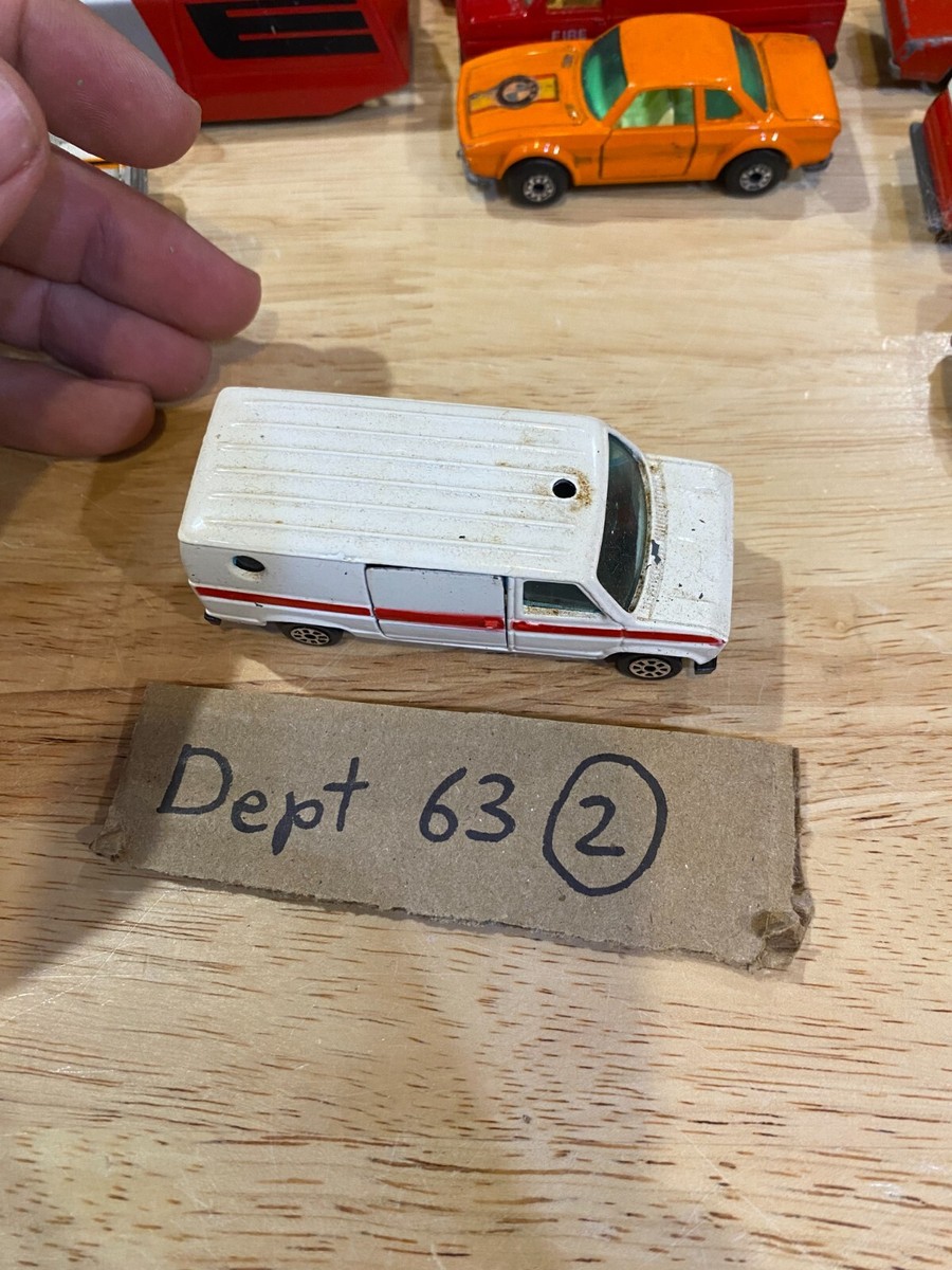 Vintage 1976 King Star 1/60 FORD ECONOLINE VAN White with