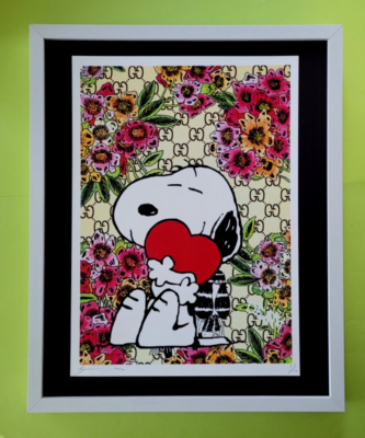 Death NYC ART PRINT Ltd Edスヌピー/フラワー Death NYC ART PRINT