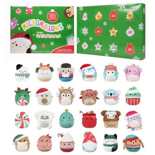 24 Days 2.5'' Micromallows 2024 Christmas Holiday Squishmallows Advent Calendar - Picture 9 of 10