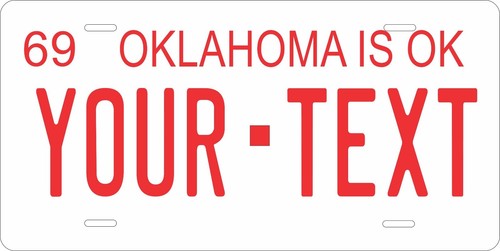 Targhe personalizzate per auto o moto dell'Oklahoma State - Foto 43 di 63