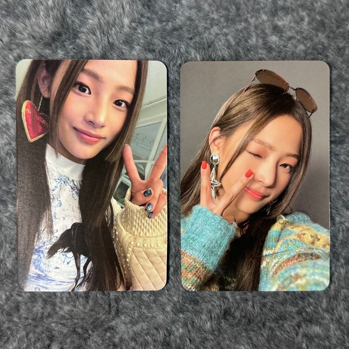 Minji Official 2pcs Photocard NewJeans OMG New Jeans Weverse