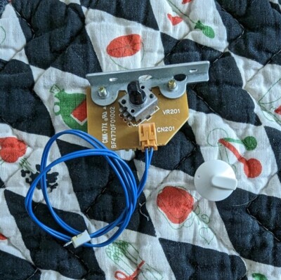Temperature Sensor Adjustor CMK-77X & Knob for DAK Bread Machine FAB-100-3 100-4