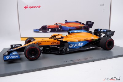 ミニカー Spark 1/18 McLaren MCL35M スパーク1/18 Mclaren MCL35M #4