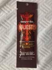 Designer Skin Majesty Ultra Advanced 10 Bronzing Blend Sampler packet NEW