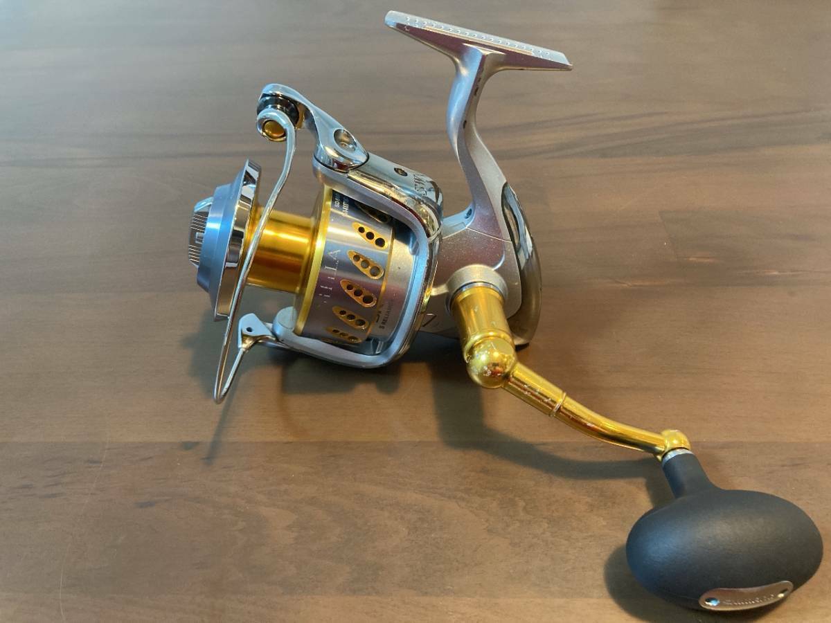 Shimano 08 STELLA SW 10000XG Spinning Reel Left Used From Japan F/S