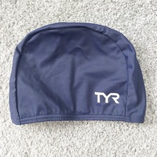 TYR kids swim cap navy blue