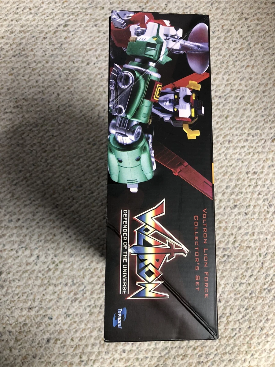 Voltron 5 Lions Lion Force Collector’s Set Let’s Go Voltron Force Toynami MIB