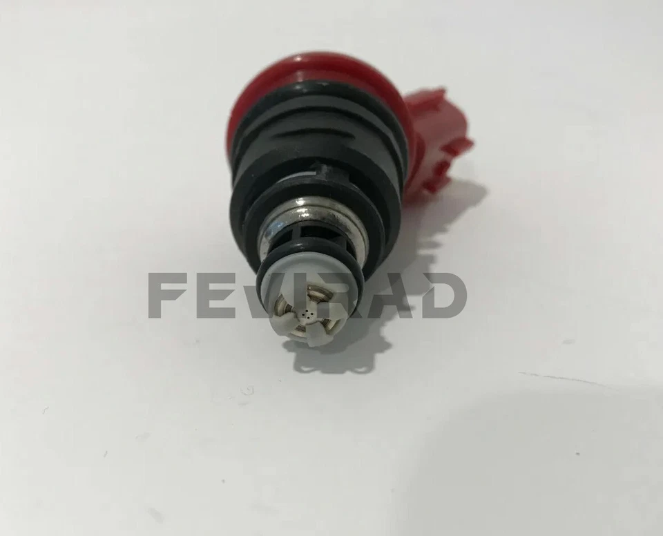 4 inyectores de combustible OEM OE Hitachi 16600-53J00 aptos 91-99 Nissan 240SX Nissan Altima Foto 3 de 4