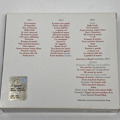 Battisti Mogol IL Nostri Canto Libero 2 CD-1 DVD Box Set Sony BGM